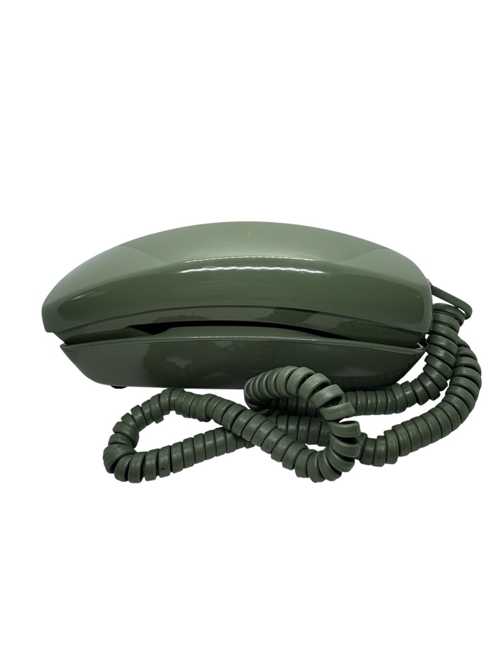 Western Electric Trimline Vintage Green Telephone *Untested*